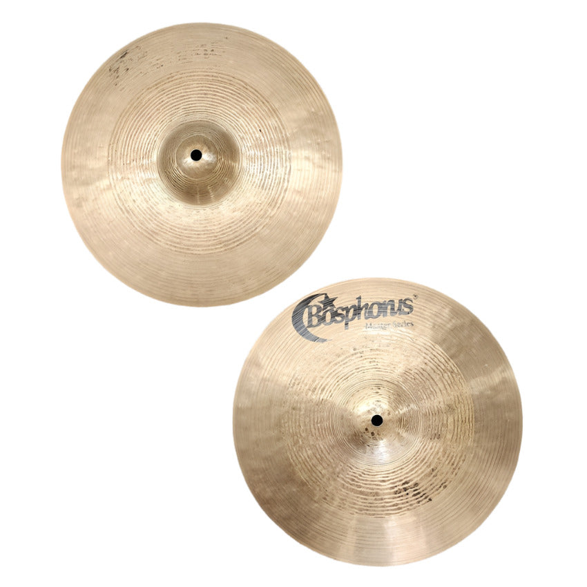 Used Bosphorus Master Series Hi Hats 13" 650/930 grams - Good - Drum Center Of Portsmouth