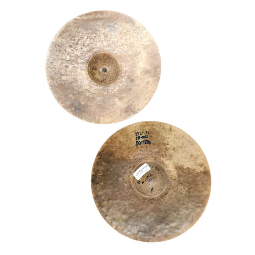 Used Bosphorus Master Series Hi Hats 13" 650/930 grams - Good - Drum Center Of Portsmouth