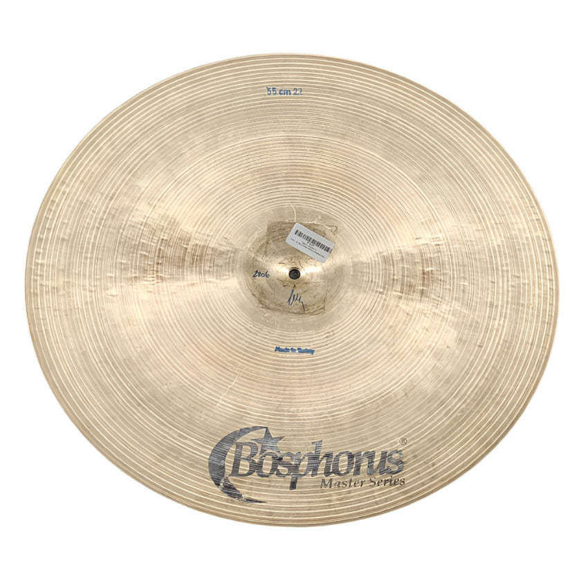 Used Bosphorus Master Series Ride 22" 2206 grams - Good - Drum Center Of Portsmouth
