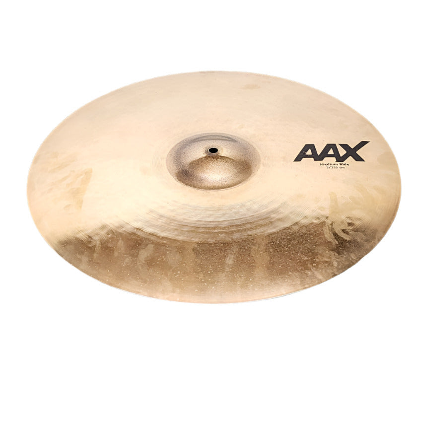 Used Sabian AAX Medium Ride Cymbal Brilliant 21" 2594 grams - Good - Drum Center Of Portsmouth