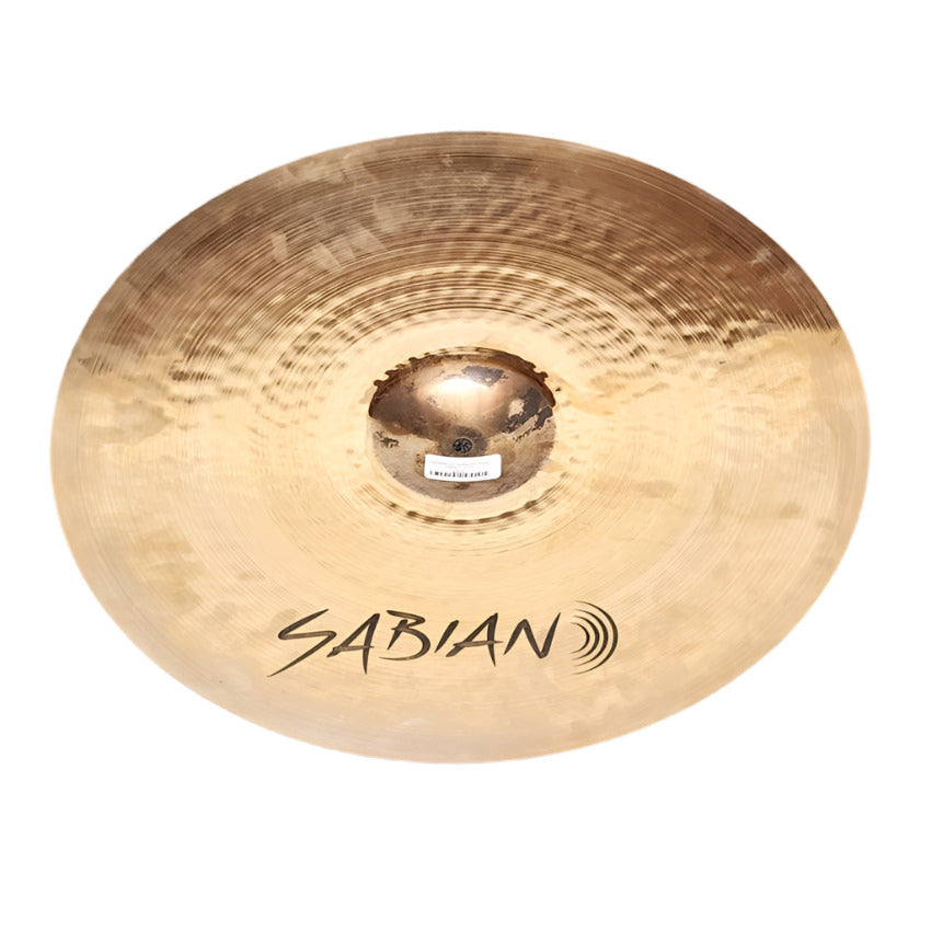 Used Sabian AAX Medium Ride Cymbal Brilliant 21" 2594 grams - Good - Drum Center Of Portsmouth