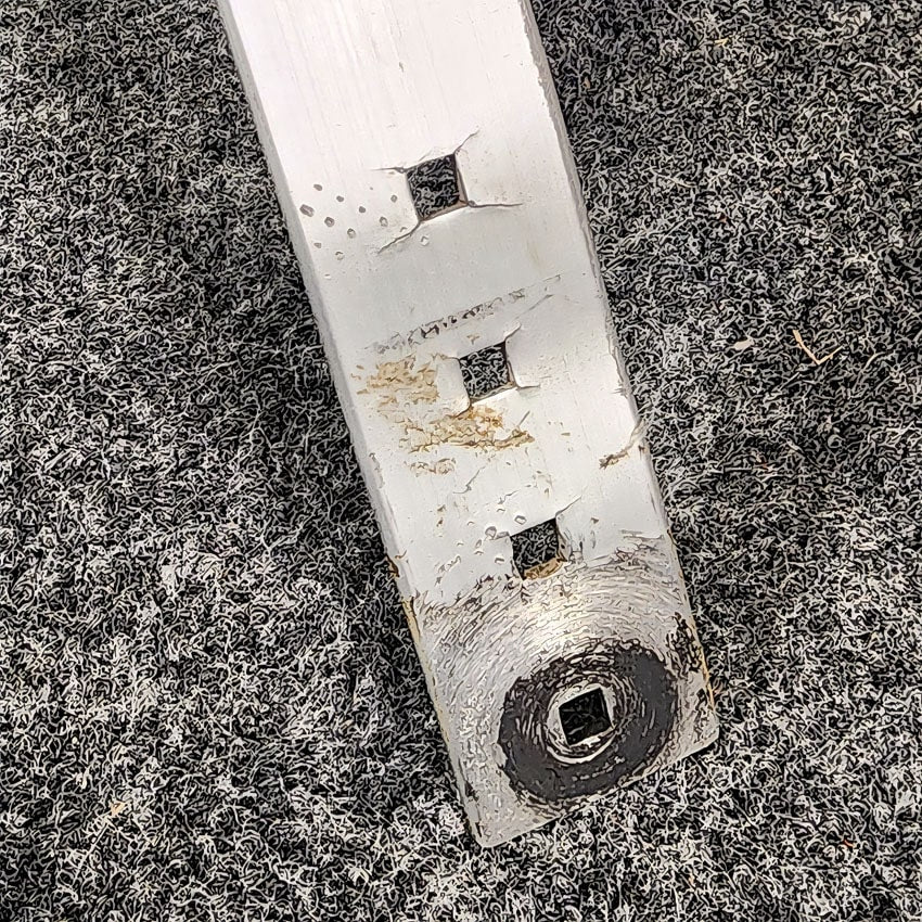 Used Pearl Marching Percussion Quad Tenor Drums w/Carrier - Fair - Drum Center Of Portsmouth