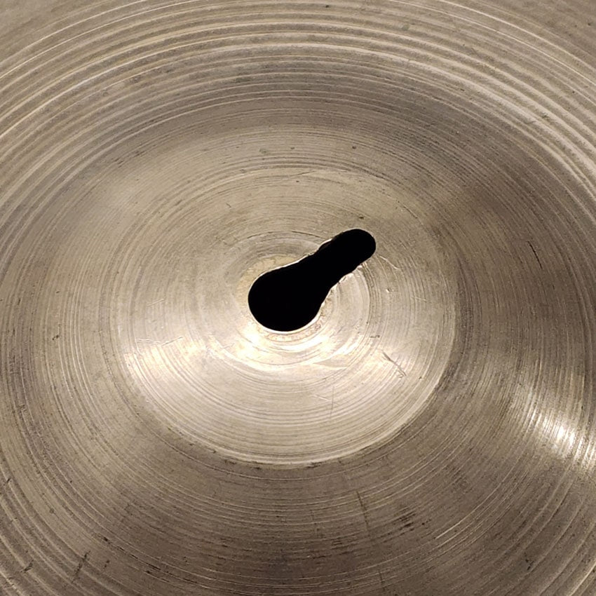 Used Vintage Zildjian Big Stamp Ride Cymbal 20" 2108 grams - Fair - Drum Center Of Portsmouth