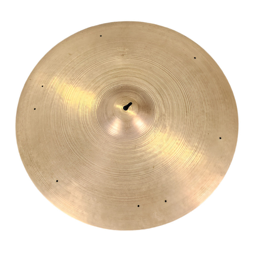 Used Vintage Zildjian Big Stamp Ride Cymbal 20" 2108 grams - Fair - Drum Center Of Portsmouth