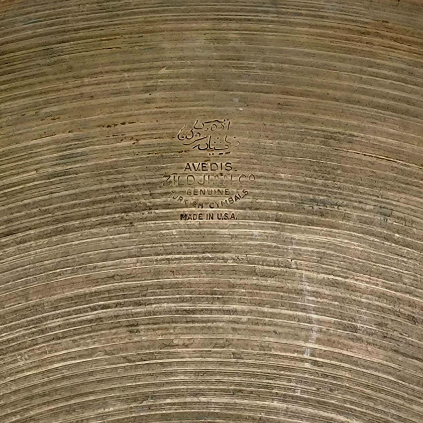 Used Vintage Zildjian Crash Cymbal 19" 1790 grams - Good - Drum Center Of Portsmouth