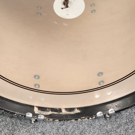 Used Ludwig Classic Maple 4pc Drum Set Vintage Black Oyster - Fair - Drum Center Of Portsmouth