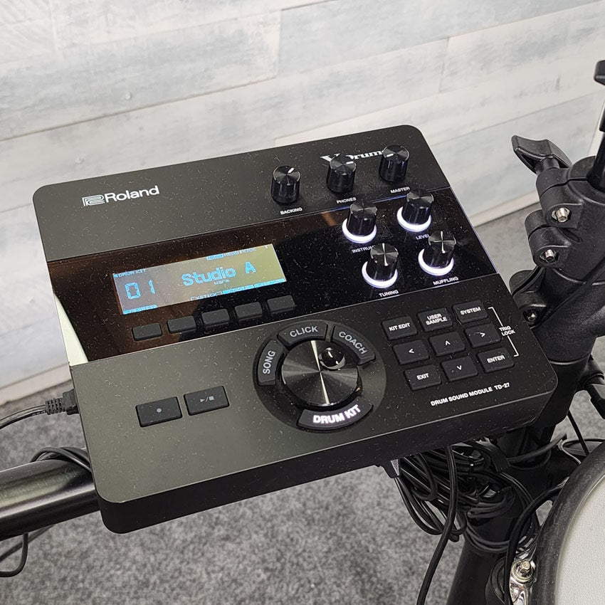 Used Roland TD27KV Electronic Drum Set - Good - Drum Center Of Portsmouth