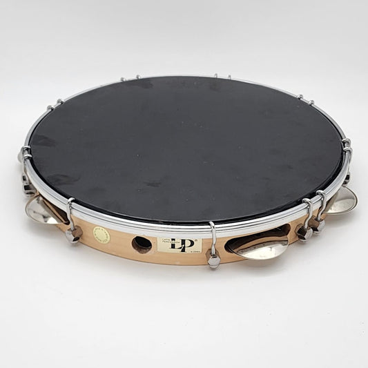 Used LP Wood Pandeiro w/Synthetic Head 12" - Fair - Drum Center Of Portsmouth