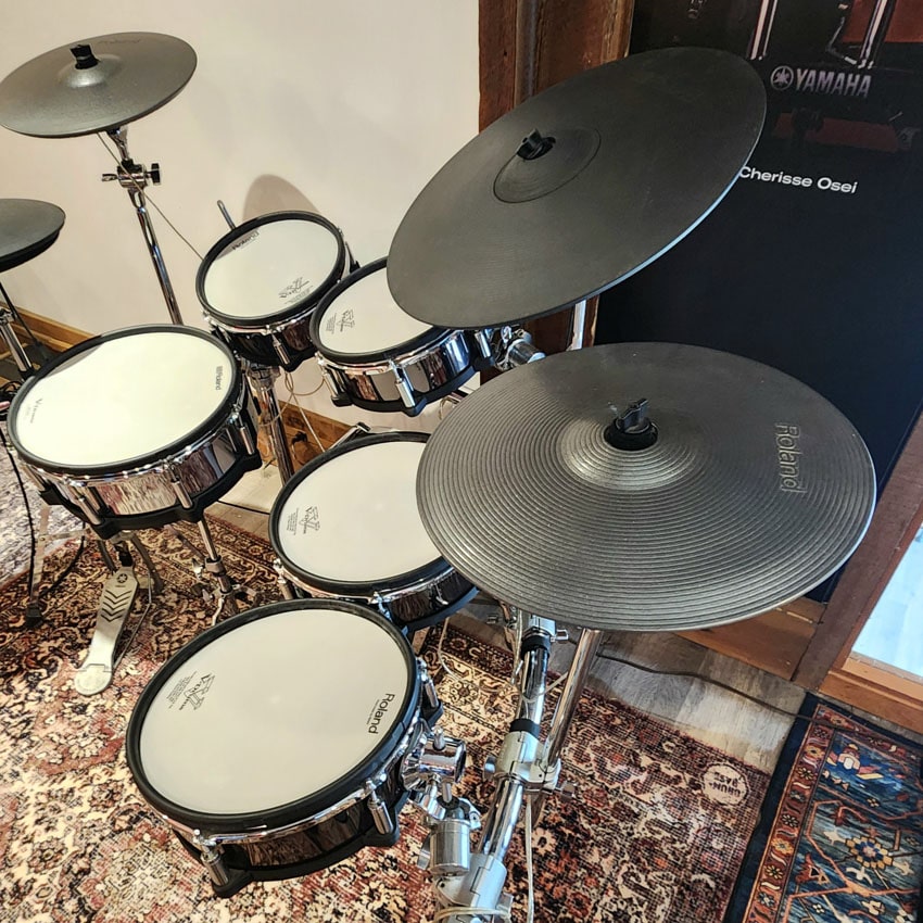 Used Roland TD50 6pc Electronic Drum Set - Good - Drum Center Of Portsmouth