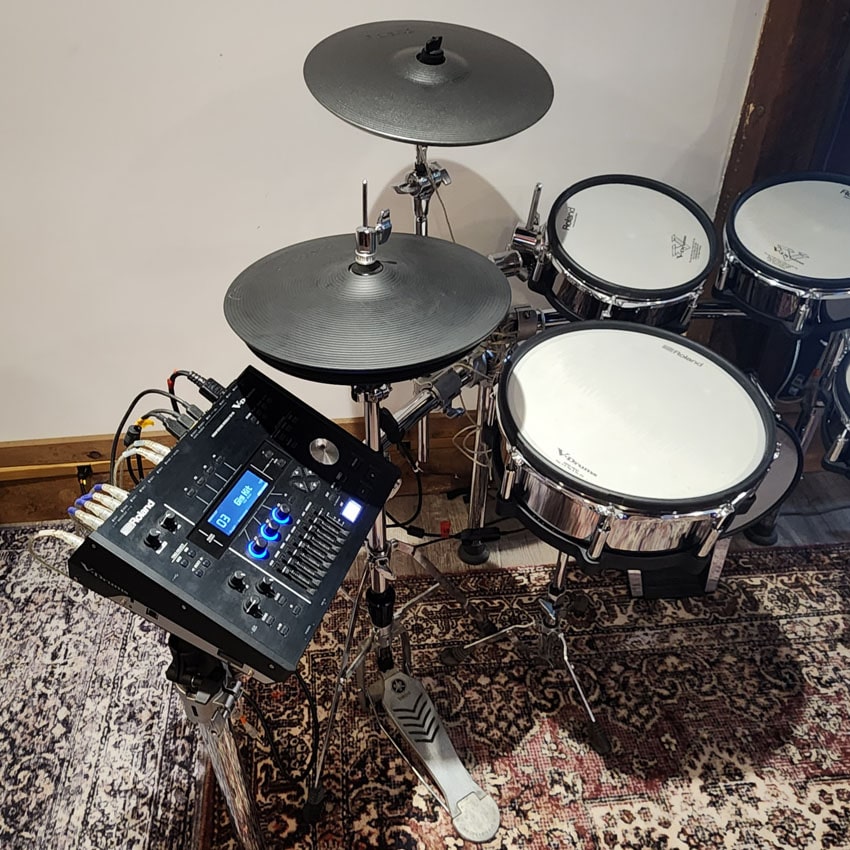 Used Roland TD50 6pc Electronic Drum Set - Good - Drum Center Of Portsmouth