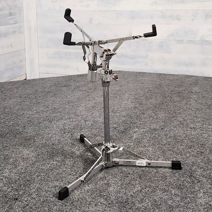Used DW Flat Base Snare Drum Stand Single Braced - Very Good - Drum Center Of Portsmouth