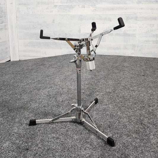 Used DW Flat Base Snare Drum Stand Single Braced - Very Good - Drum Center Of Portsmouth
