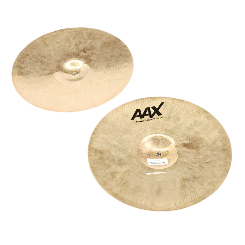 Used Sabian AAX Stage Hi Hat Cymbals 14" - Good - Drum Center Of Portsmouth