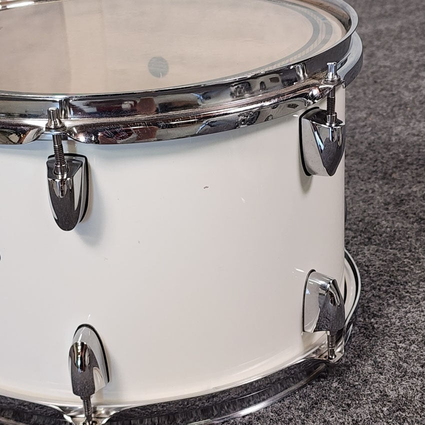 Used Yamaha Stage Custom 5pc Drum Set Pure White - Good - Drum Center Of Portsmouth