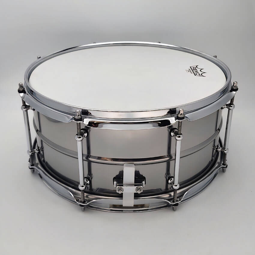 Used Pork Pie Pig Iron Snare Drum 14x6.5 - Very Good - Drum Center Of Portsmouth