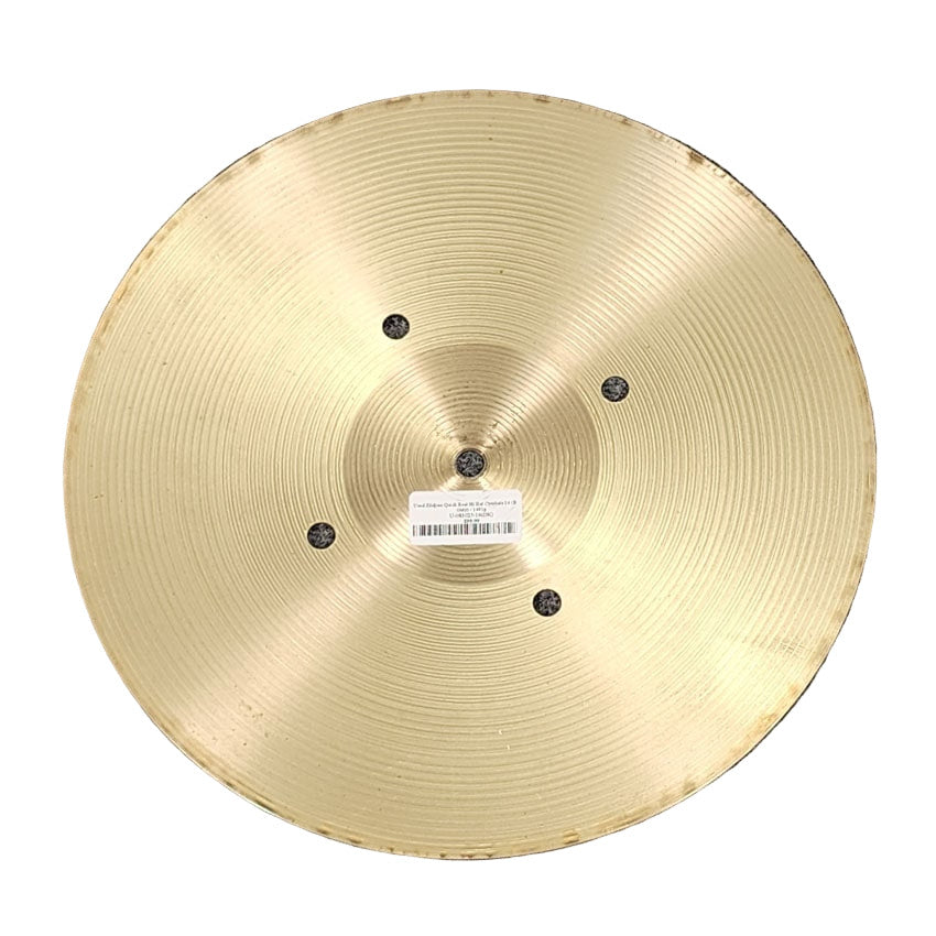 Used Zildjian Quick Beat Hi Hat Cymbal BOTTOM ONLY 14" 1481g - Very Good - Drum Center Of Portsmouth