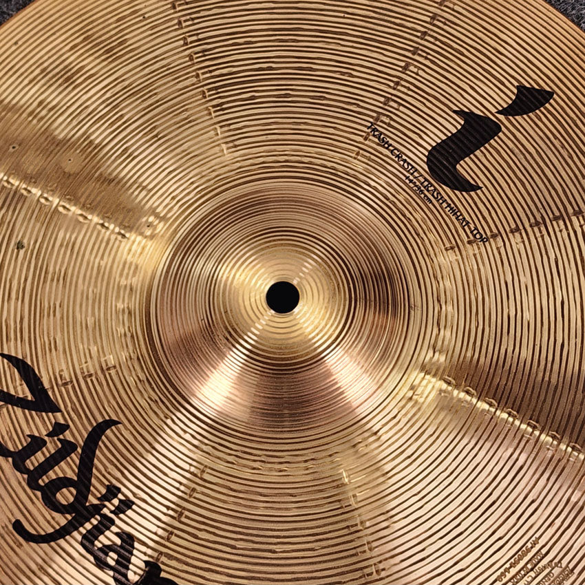Used Zildjian I Family Trash Crash/Trash Hi Hat Top Cymbal 14" - Good - Drum Center Of Portsmouth