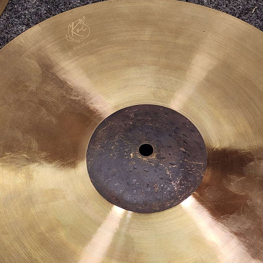 Used Wuhan Koi Hi Hat Cymbals 15" - Good - Drum Center Of Portsmouth