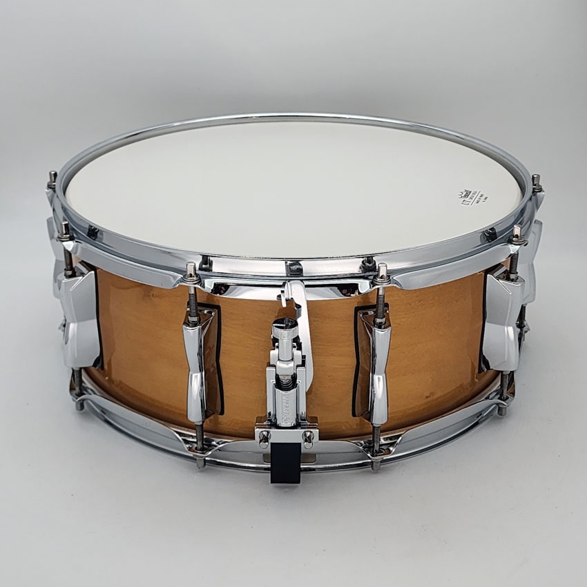 Used Yamaha Stage Custom Snare Drum 14x5.5 Natural Wood - Very Good - Drum Center Of Portsmouth