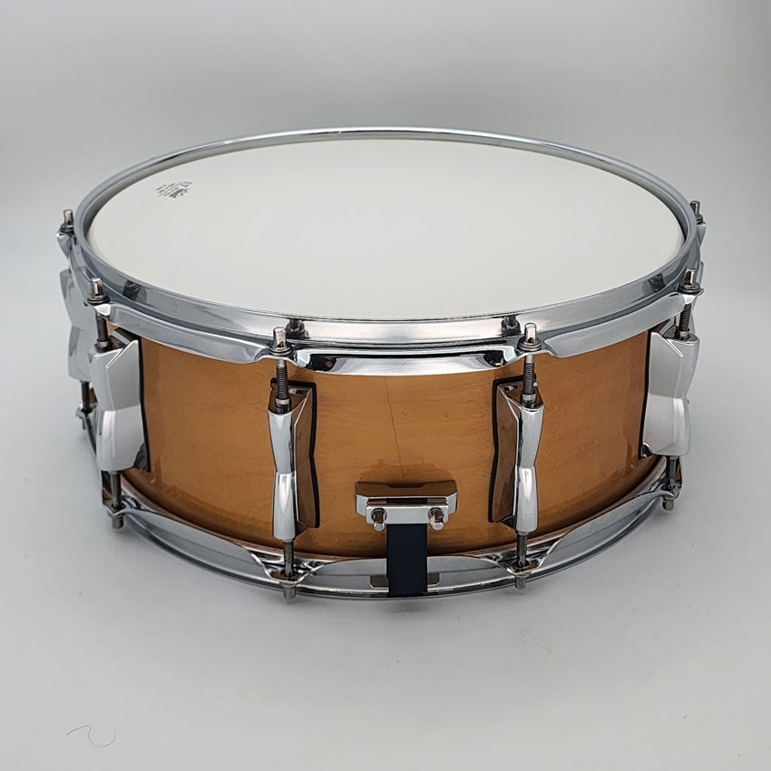 Used Yamaha Stage Custom Snare Drum 14x5.5 Natural Wood - Very Good - Drum Center Of Portsmouth