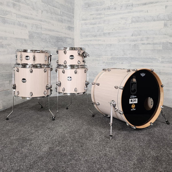 Used Mapex Mars 5pc Crossover Drum Set Bonewood - Very Good