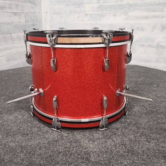 Used Vintage Gretsch Progressive Jazz Drum Set 1960s Tangerine - Very Good - Drum Center Of Portsmouth