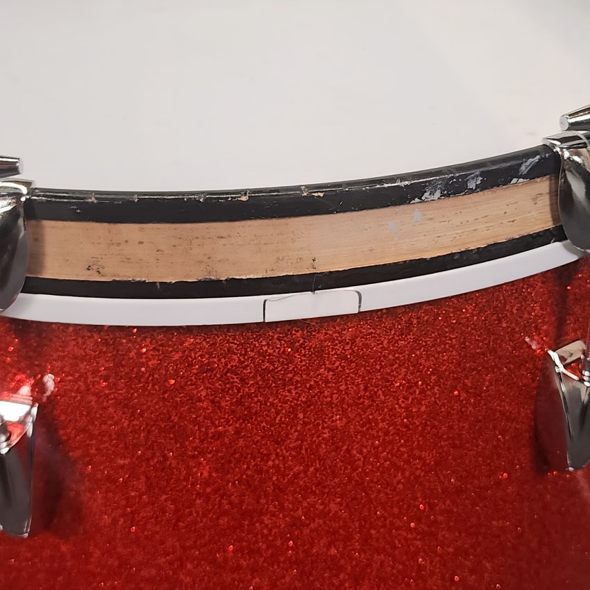 Used Vintage Gretsch Progressive Jazz Drum Set 1960s Tangerine - Very