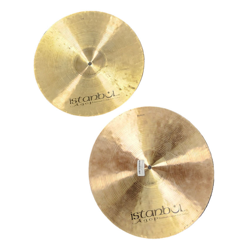 Used Istanbul Agop Traditional Dark Hi Hats 15" - Good - Drum Center Of Portsmouth