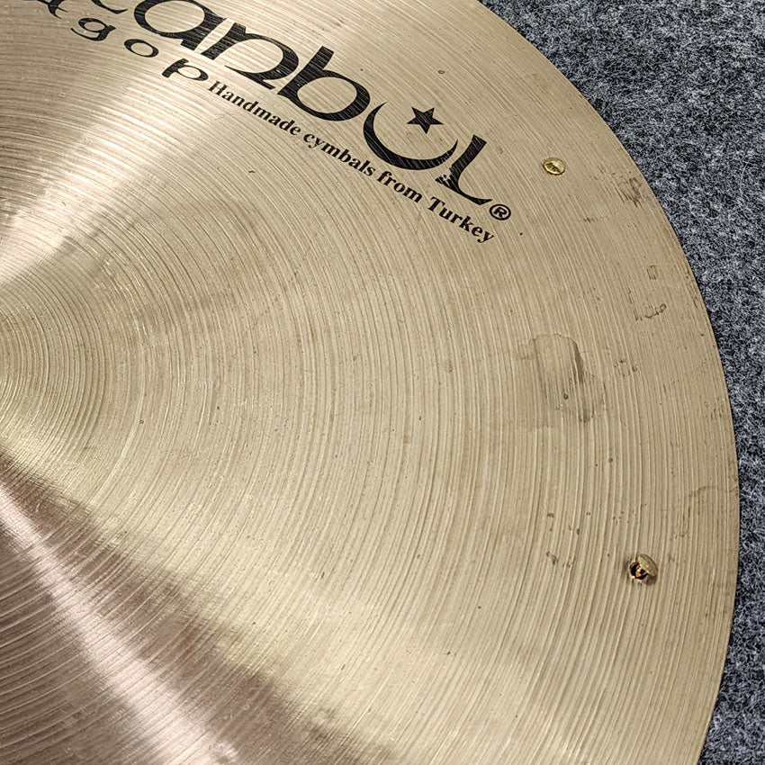 Used Istanbul Agop Signature Mel Lewis Ride Cymbal 21" - Good - Drum Center Of Portsmouth