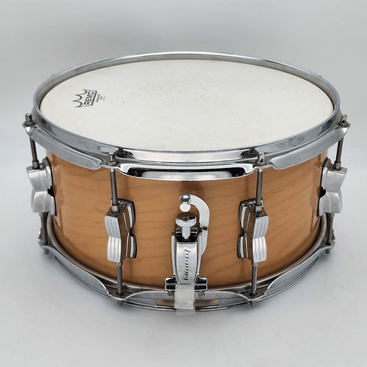 Used Ludwig Centennial Snare Drum 13x6.5 Natural Gloss - Good - Drum Center Of Portsmouth