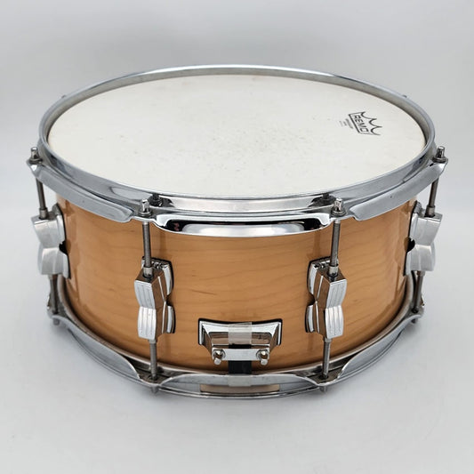 Used Ludwig Centennial Snare Drum 13x6.5 Natural Gloss - Good - Drum Center Of Portsmouth