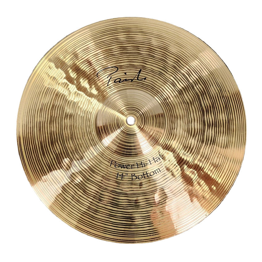 Used Paiste Signature Power Hi Hat Cymbals 14" - Excellent - Drum Center Of Portsmouth