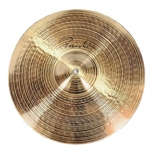 Used Paiste Signature Power Hi Hat Cymbals 14" - Excellent - Drum Center Of Portsmouth
