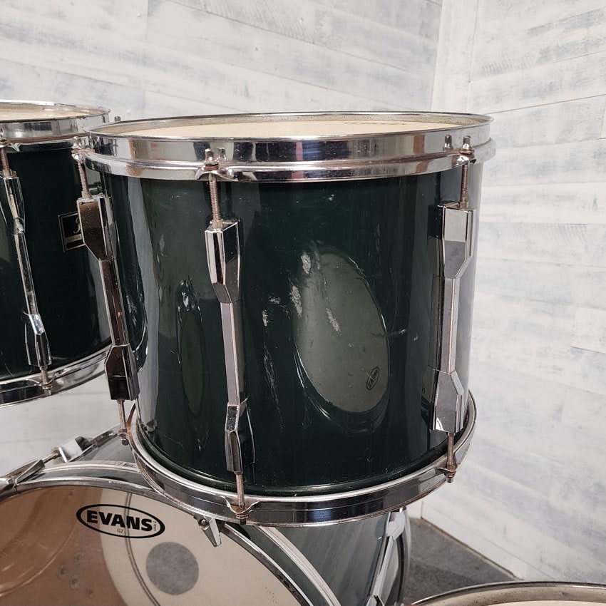 Used Pearl Export 5pc Drum Set Forest Green - Fair - Drum Center Of Portsmouth