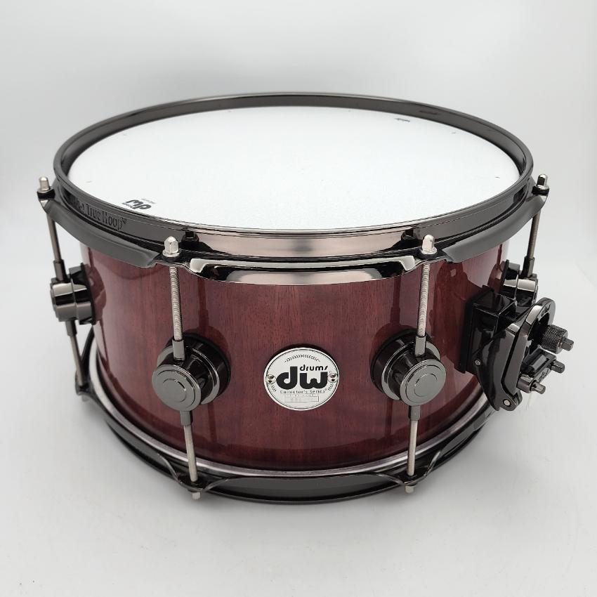 Used DW Collectors Purpleheart VLT Snare Drum 13x7 Natural Gloss - Very Good - Drum Center Of Portsmouth