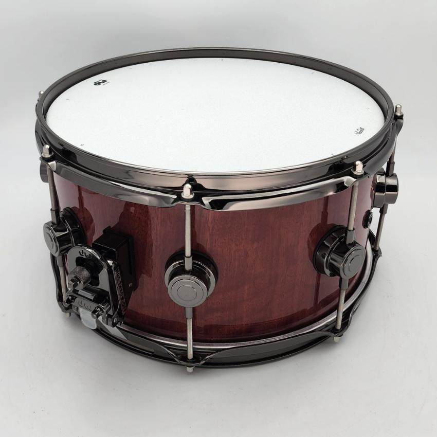Used DW Collectors Purpleheart VLT Snare Drum 13x7 Natural Gloss - Very Good - Drum Center Of Portsmouth