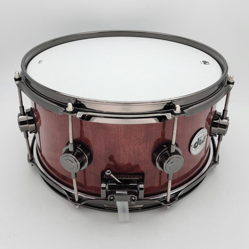 Used DW Collectors Purpleheart VLT Snare Drum 13x7 Natural Gloss - Very Good - Drum Center Of Portsmouth