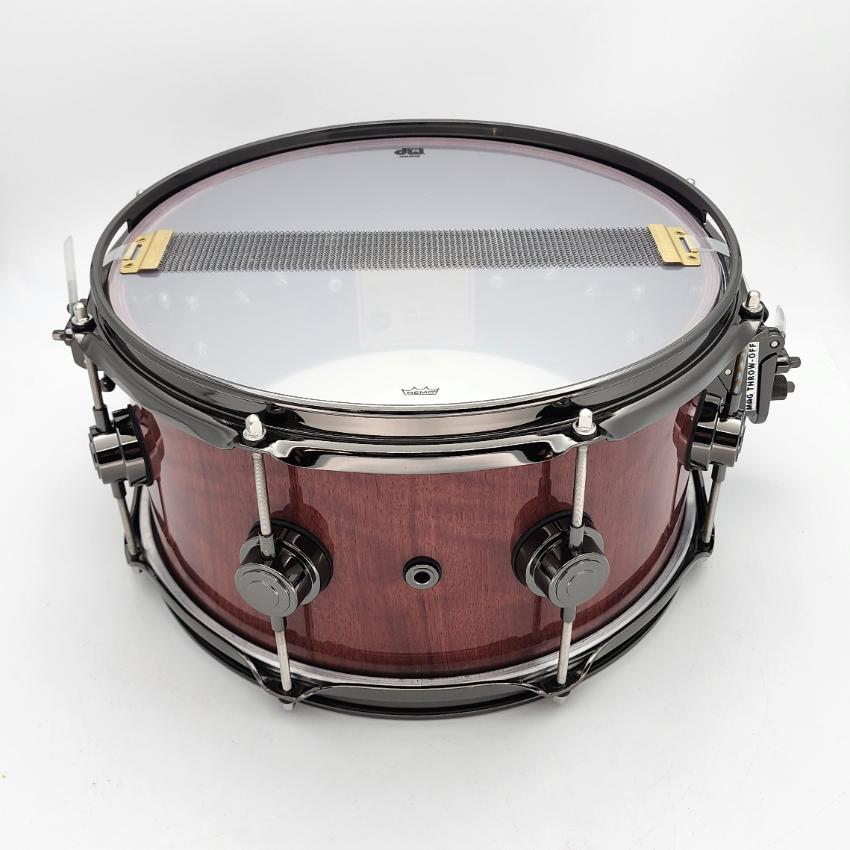 Used DW Collectors Purpleheart VLT Snare Drum 13x7 Natural Gloss - Very Good - Drum Center Of Portsmouth