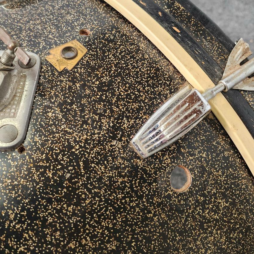 Used Ludwig Vintage 1960s Classic Maple 2pc Drum Set Galaxy Sparkle - Fair - Drum Center Of Portsmouth