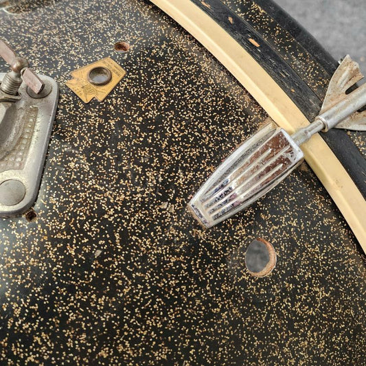 Used Ludwig Vintage 1960s Classic Maple 2pc Drum Set Galaxy Sparkle - Fair - Drum Center Of Portsmouth