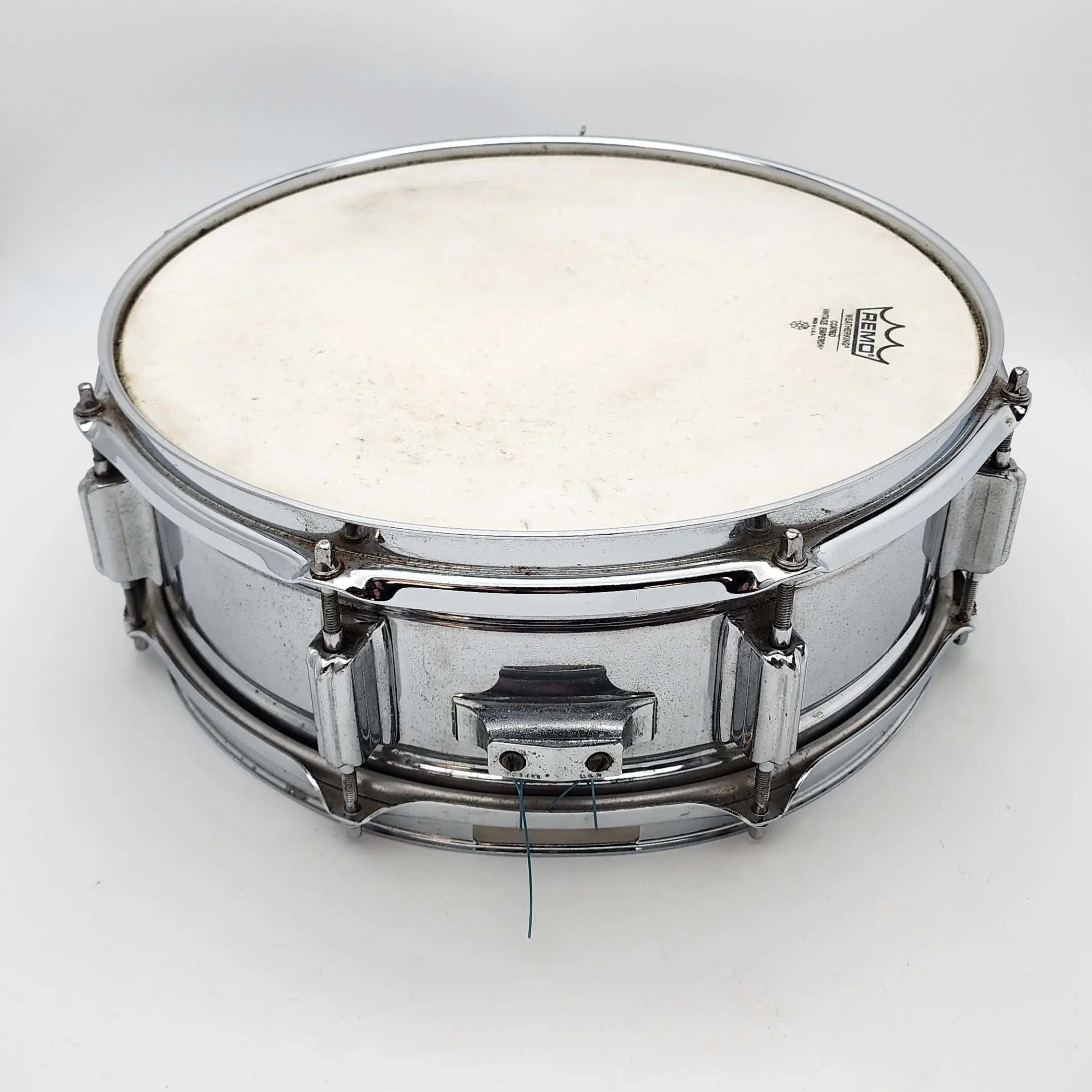 Used Vintage Rogers Powertone Snare Drum 14x5 - Fair - Drum Center Of Portsmouth