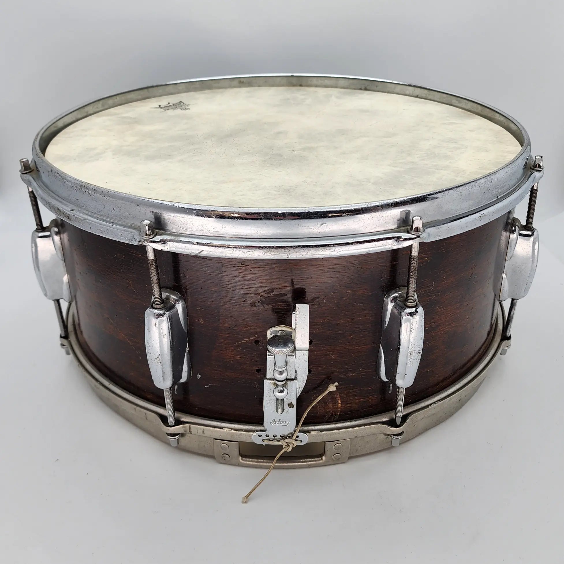 Used Vintage Ludwig & Ludwig Mahogany Snare Drum 15x6.5 - Good - Drum Center Of Portsmouth