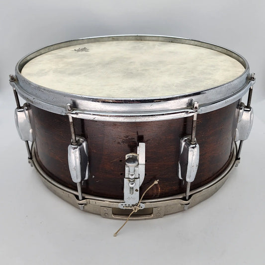 Used Vintage Ludwig & Ludwig Mahogany Snare Drum 15x6.5 - Good - Drum Center Of Portsmouth