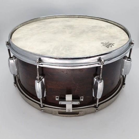 Used Vintage Ludwig & Ludwig Mahogany Snare Drum 15x6.5 - Good - Drum Center Of Portsmouth