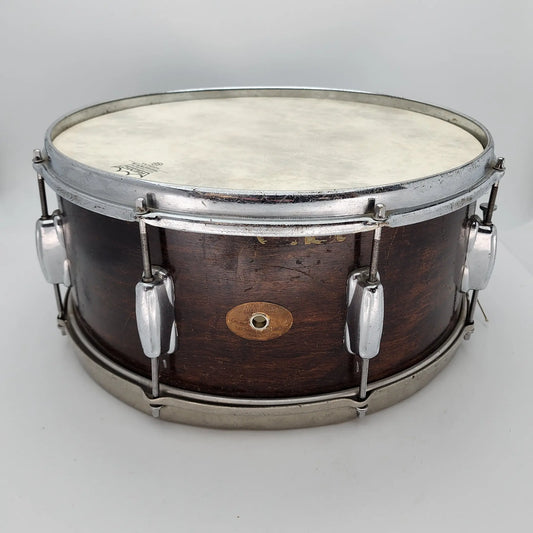 Used Vintage Ludwig & Ludwig Mahogany Snare Drum 15x6.5 - Good - Drum Center Of Portsmouth
