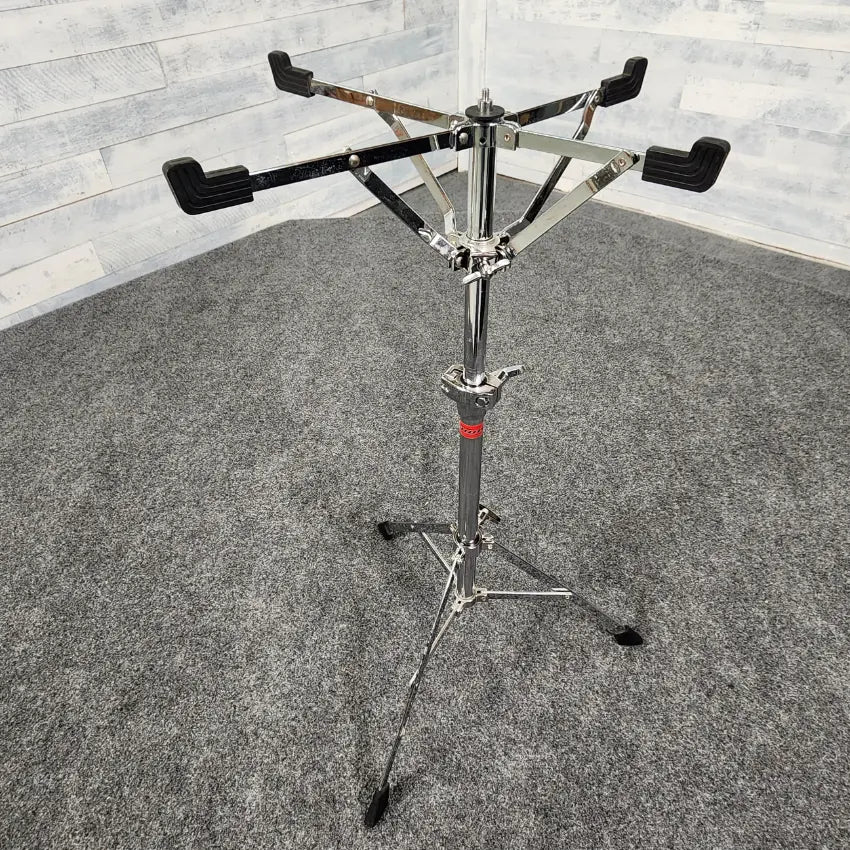 Used Ludwig Single Braced Student Bell/Practice Pad Stand - Good - Drum Center Of Portsmouth