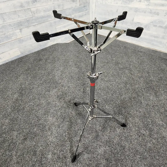 Used Ludwig Single Braced Student Bell/Practice Pad Stand - Good - Drum Center Of Portsmouth