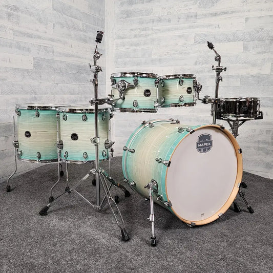 Used Mapex Armory 6pc Drum Set Ultramarine - Very Good - Drum Center Of Portsmouth