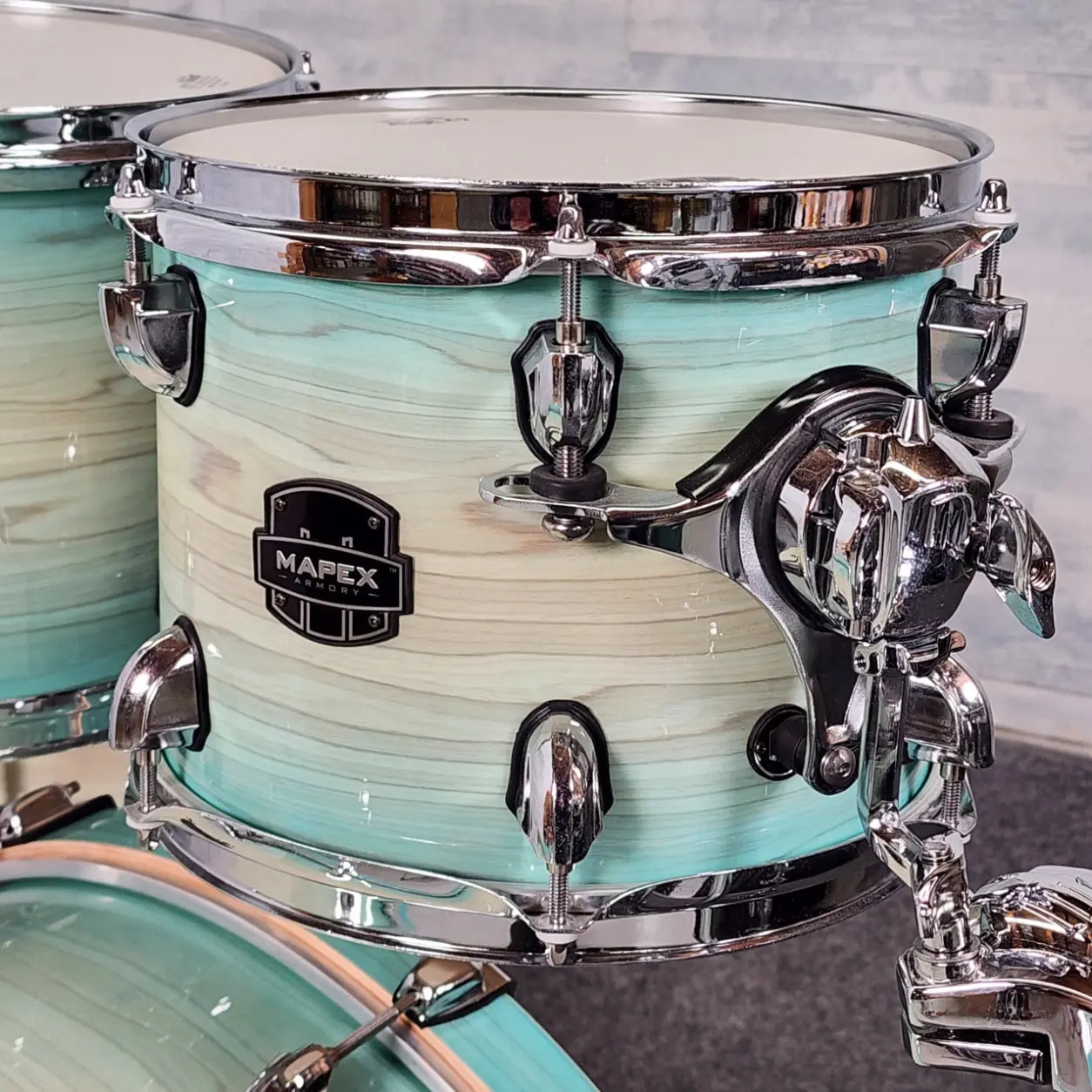 Used Mapex Armory 6pc Drum Set Ultramarine - Very Good - Drum Center Of Portsmouth