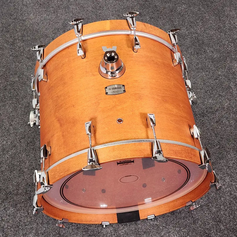 Used Yamaha Absolute Hybrid Maple 5pc Drum Set Vintage Natural - Very Good - Drum Center Of Portsmouth